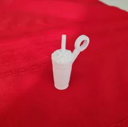 Bubble tea key chain