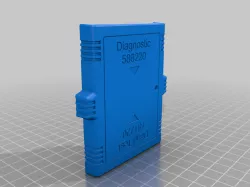 C64 Dual Diagnostic Cartridge Top Cover