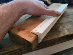 Carpentry ruler