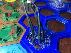 Catan Water Tile Sea Monster Variant
