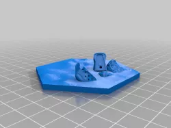 Catan Water Tile Shipwreck Variant