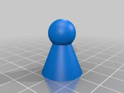 cluedo/clue game piece or board game piece 