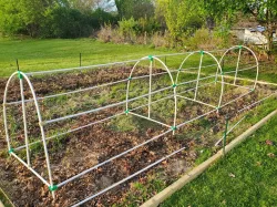 Cold frame (greenhouse) for .5" PVC