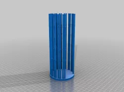 Coton dispenser bamboo - distributeur coton