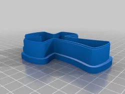 Cross Shaped Cookie Cutter