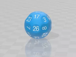 [D26]Truncated Sphere Twenty-six Sided Die