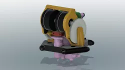 Delta Chimera Aqua LDO Direct Drive Extuder