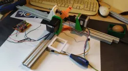 Eggbot / Sphere-O-bot CNC with aluminium 2020 extrusions