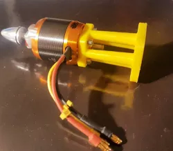 Engine mount for brushless motor, support moteur 