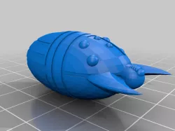 Faa' Ng "The Fang" Xeno Bioship Fleet of Starships for Tabletop Spaceship Miniatures games