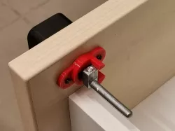 Fingerprint cabinet lock catch for 18mm thick furniture board
