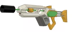 Flamethrower Prototype Free 3D print model
