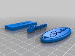 Ford Fairlane Keychain