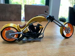 Fully 3D printable Chopper ( Multi Color )