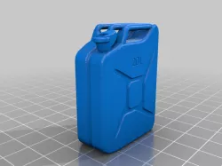 Gasoline Can Jerry Can GI Joe Classified Buzzer Scaled to 1/12 for 6" action figures