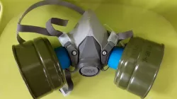 GOST Gas Mask Filter to 3M 6200 Face Mask Adapter