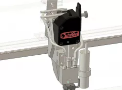 guide carriage with energy chain connection, FLSUN Cube