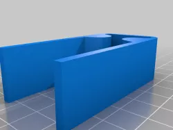 H-frame clip 2x2cm for greenhouse foil 