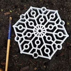 Hexagonal plant spacer