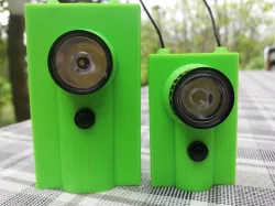 LED lamp, credit card size 