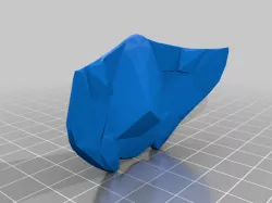 Low-poly Death Glider 
