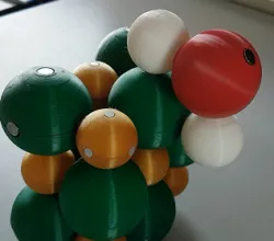 Magnetic NaCl model
