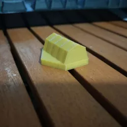 Military tent - 6mm scale on Hex base... or not