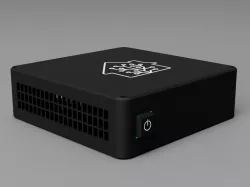 Mini-ITX PC fully printed case