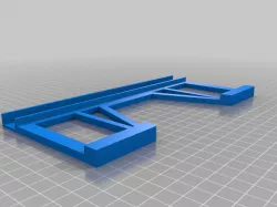 Monitor Riser Leg