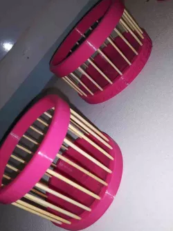 Multi-pourpose toothpick Container