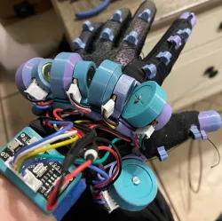 Nano Wrist Mount for Lucid Glove VR v3