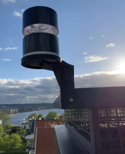 Netatmo wind/rain sensor chimney corner mount