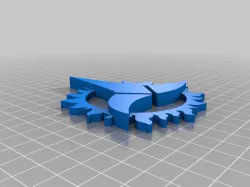 New 3D model for the Klingon Ring of Fire Fleet Logo