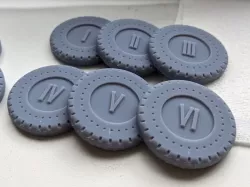 Objective Markers for Warhammer 40,000 or other table top games