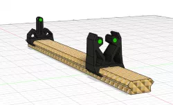 Optic Fibre Sight For Airsoft/Gel Ball
