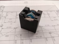 Organizer for tokens for the boardgame Daimyo