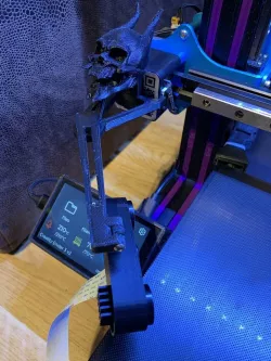 Pi Camera Mount With Skull