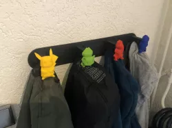 Pokemon Coat Rack