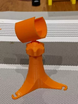 Print in place lockable ball joint / ball mount