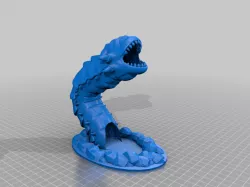 Purple Worm Dice Tower