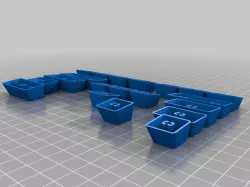 Redragon Kumara K552 Modifier Keycap Set | Outemu Blue / Cherry MX Blue