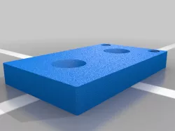 Sherline Mill mist coolant adapter plate 