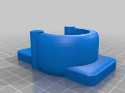 shower rail support