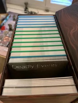 Sleeping Gods Box Card Box Dividers