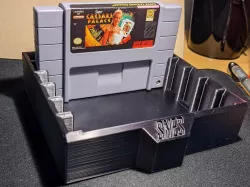 SNES Game cartridge storage