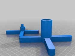 Spinning rc car stand