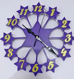 Star Wall Clock