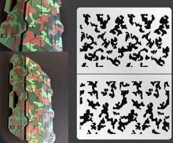 ▷ kryptek camo stencil 3d models 【 STLFinder 】