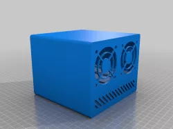 "The Wind Tunnel" Raspberry Pi Cluster Case v1