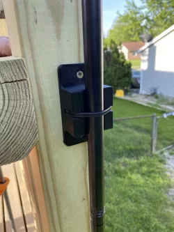 Tiki Torch Holder
